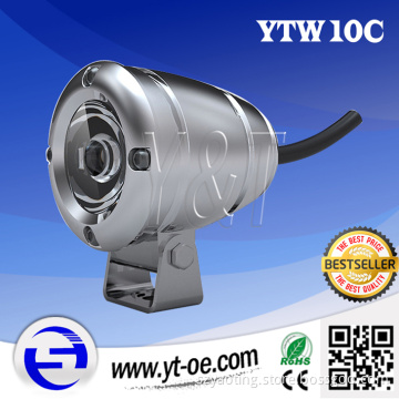 LED Motorcycle Light 10W Watt Round Mini Size